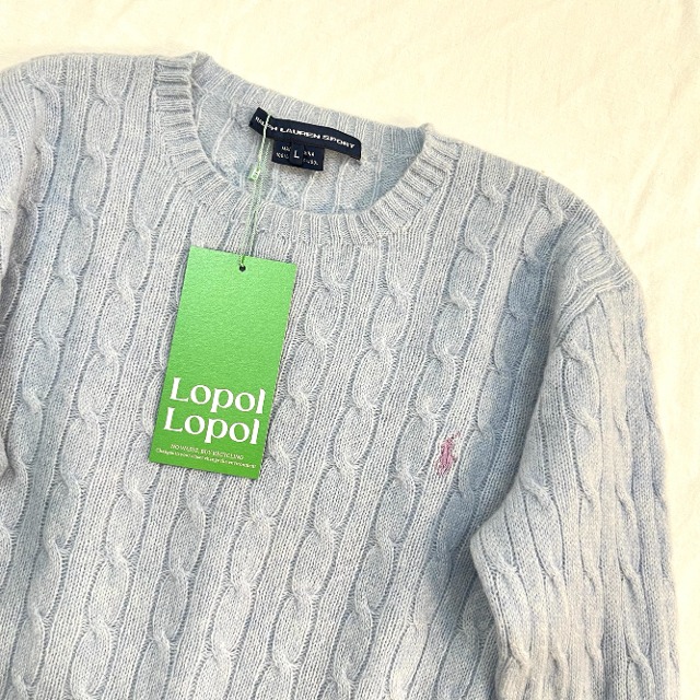 Polo ralph lauren wool cable knit (kn1523)